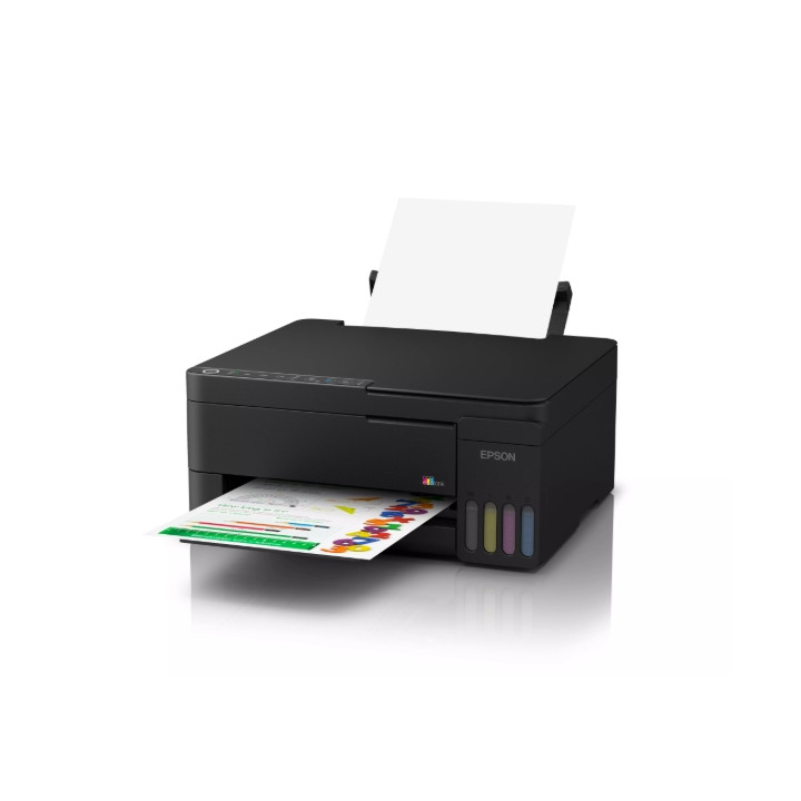 Мастилоструйно многофункционално устройство Epson EcoTank L3352, 3.7cm цветен LCD екран, Print/Copy/Scan, WiFi - C11CL62426 - 1