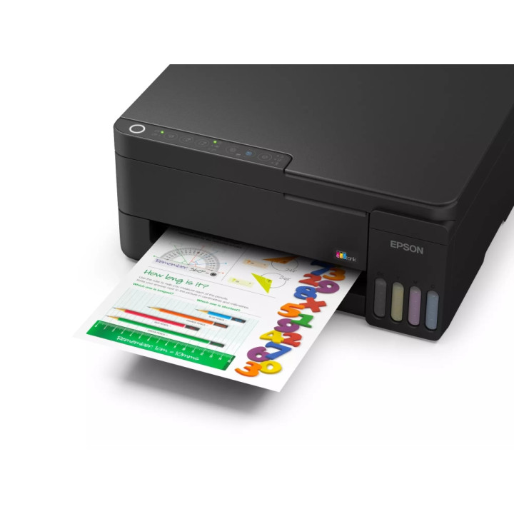 Мастилоструйно многофункционално устройство Epson EcoTank L3352, 3.7cm цветен LCD екран, Print/Copy/Scan, WiFi - C11CL62426 - 6