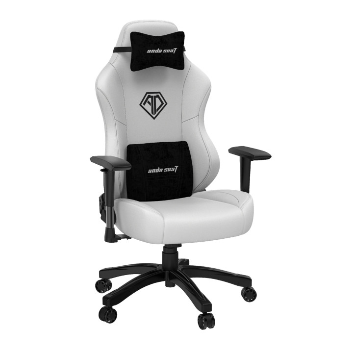 Геймърски стол Anda Seat Phantom 3 L, Бял - AD18Y-06-W-PV - 2