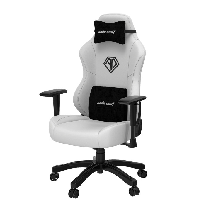 Геймърски стол Anda Seat Phantom 3 L, Бял - AD18Y-06-W-PV - 3