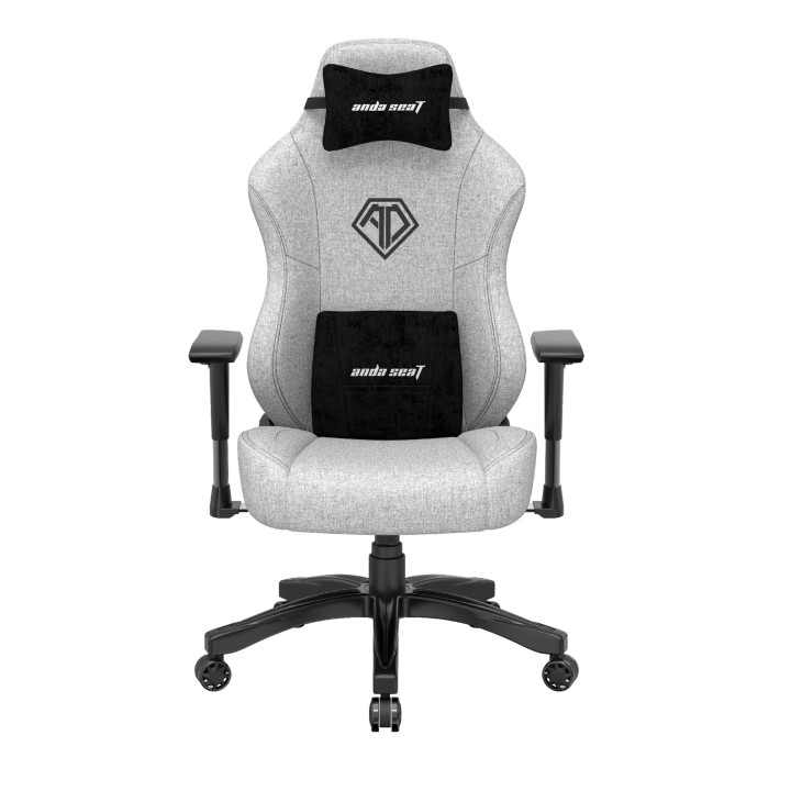 Геймърски стол Anda Seat Phantom 3, L, Текстил, Сив - AD18Y-06-G-F - 1