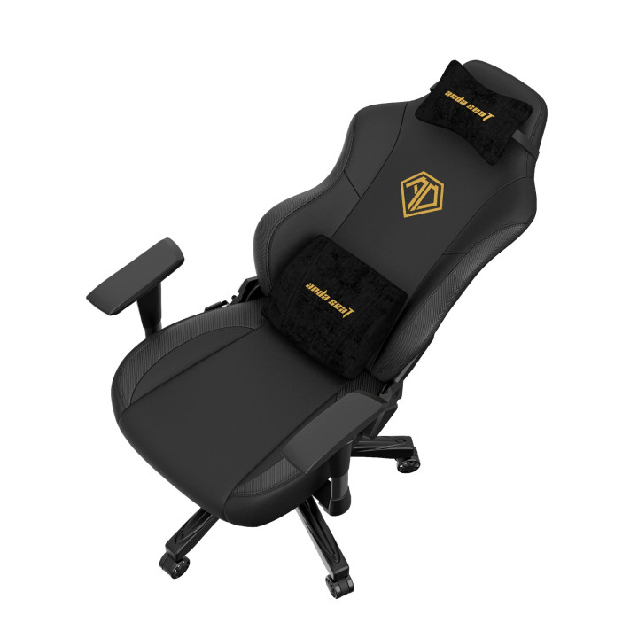 Геймърски стол Anda Seat Phantom 3, L, Черен, PVC кожа, 100kg капацитет, Ергономичен дизайн - AD18Y-06-B-PV/C - 16