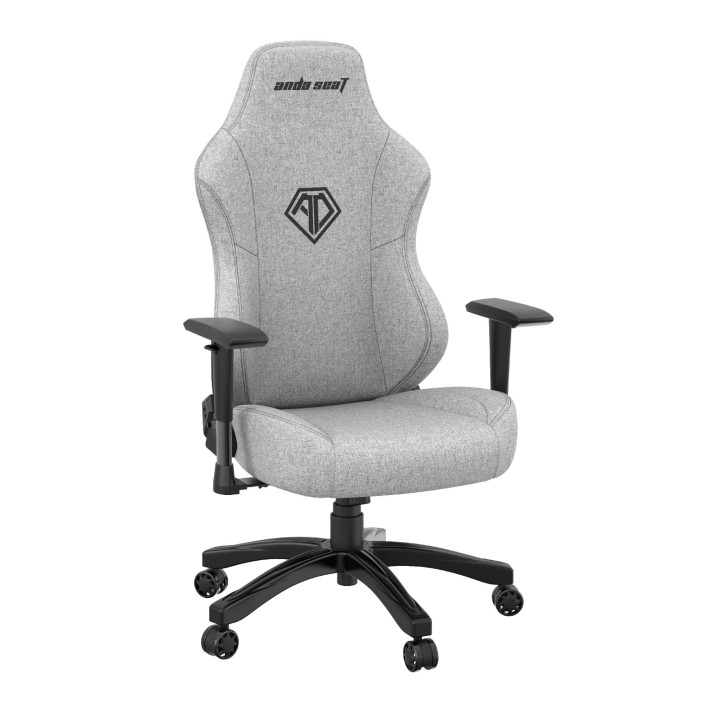 Геймърски стол Anda Seat Phantom 3, L, Текстил, Сив - AD18Y-06-G-F - 10