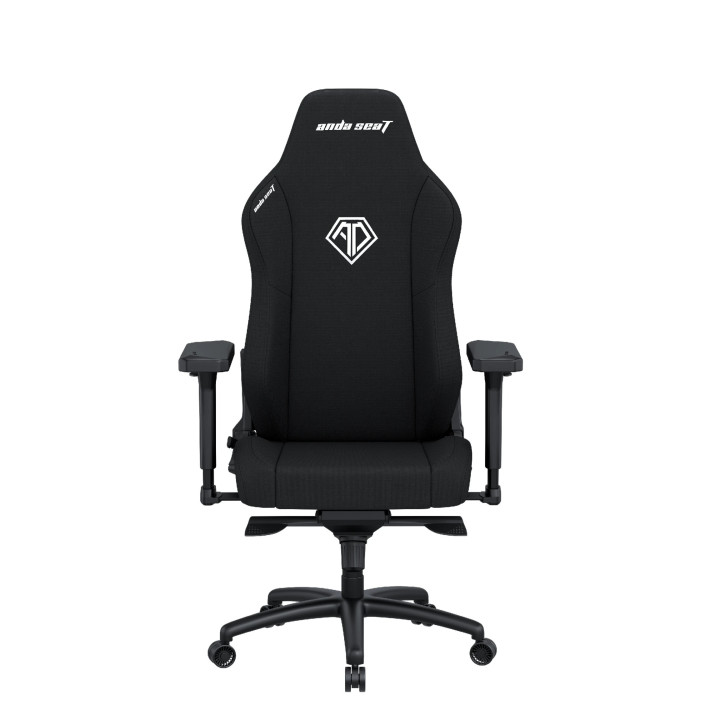 Геймърски стол Anda Seat Phantom 3 XL, Текстил Черен, XL размер, 150kg, 4D подлакътници - AD18XL-52-B-F - 2