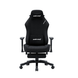 Геймърски стол Anda Seat Luna Pro L, Текстил, Черен, 110kg max - AD18T-44-B-F - 1