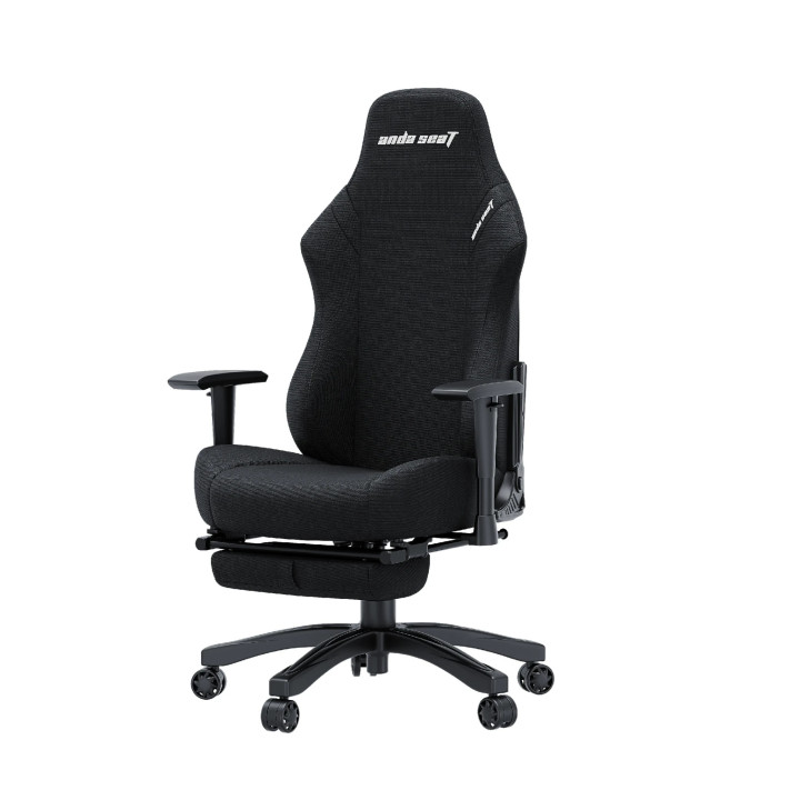 Геймърски стол Anda Seat Luna Pro L, Текстил, Черен, 110kg max - AD18T-44-B-F - 5