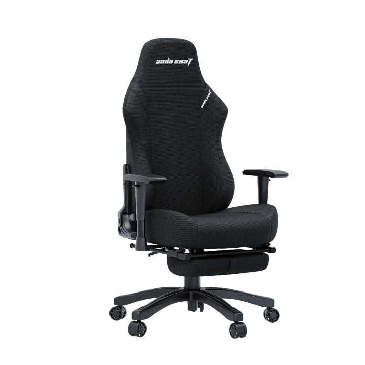 Геймърски стол Anda Seat Luna Pro L, Текстил, Черен, 110kg max - AD18T-44-B-F - 6