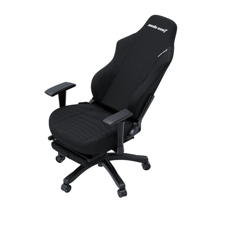 Геймърски стол Anda Seat Luna Pro L, Текстил, Черен, 110kg max - AD18T-44-B-F - 12