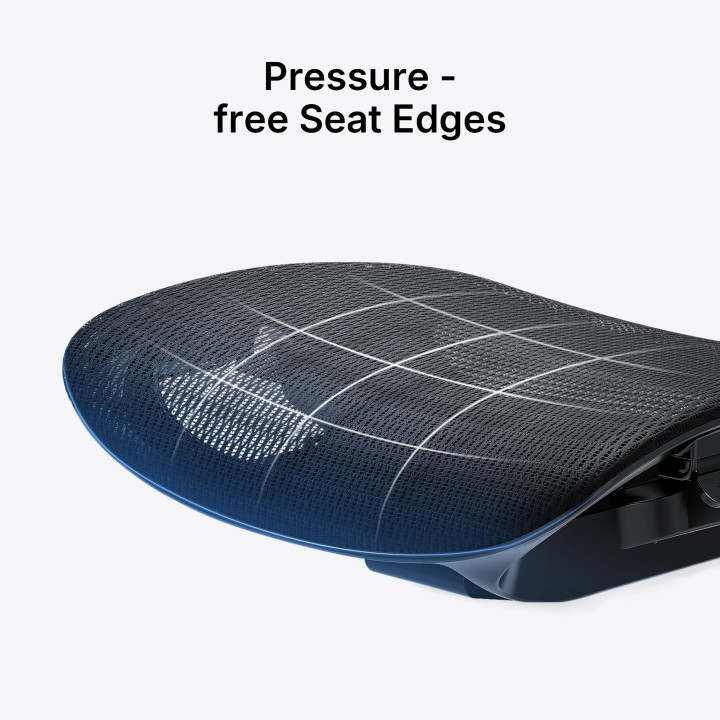 Геймърски стол Anda Seat X-Air Mega, XL, Черен текстил, Mesh дизайн - AD-WY-01-BBB - 6