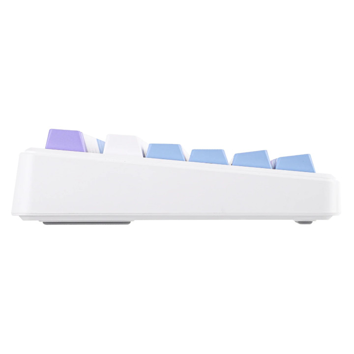 Bluetooth механична геймърска клавиатура Aula F75 MAX, 75%, Reaper Switch Linear, RGB подсветка, 4000mAh батерия - F75MAX-WBP-RS
