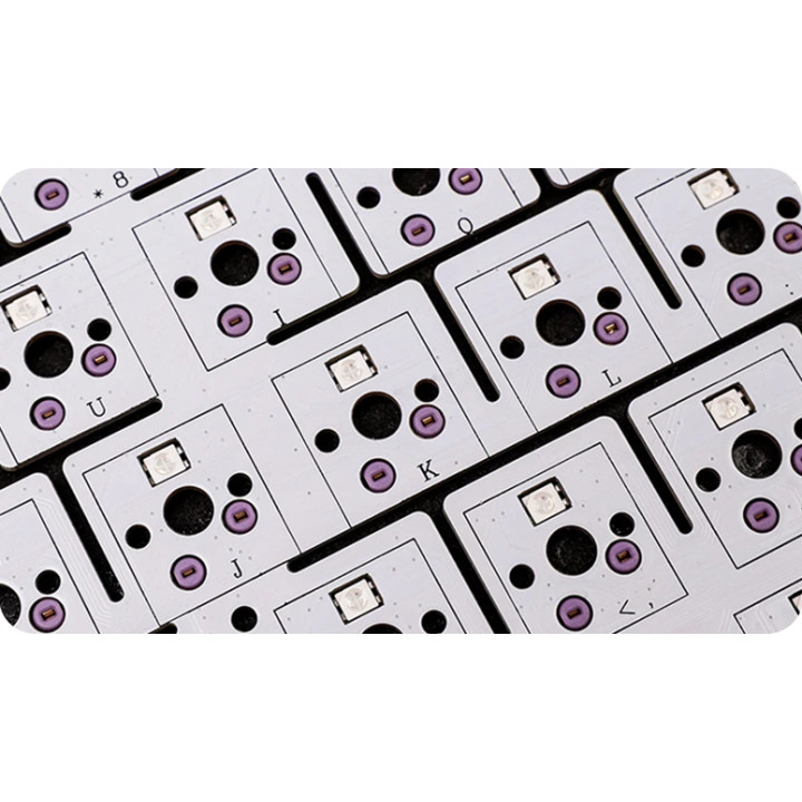 Bluetooth механична геймърска клавиатура Aula F75, 75% компактна, Reaper Switch Linear, RGB подсветка, 80 клавиша, PBT капачки -