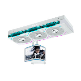 Водно охлаждане за процесор Lian Li HydroShift II OLED Curved 360, 6.67" 2K 60Hz Curved OLED Display, Pump 2800 RPM Turbo, ARGB,