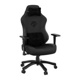 Геймърски стол Anda Seat Phantom 3, L, Черен, PVC кожа, 100kg максимално тегло - AD18Y-06-B-PV/C-B01 - 1