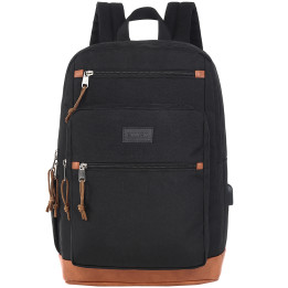 Раница за лаптоп Canyon BPS-5 за 15.6", черен - CNS-BPS5BBR1