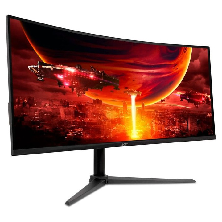 Монитор ACER ED340CUS3BMIIPX, 34" UWQHD VA 180Hz - UM.CE0EE.301 - 2