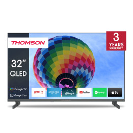 Телевизор THOMSON 32QG4S14, 32" FHD QLED 60Hz, ARM Cortex-A55 1.45GHz, 1.5GB RAM, 8GB Flash, Google TV - 1