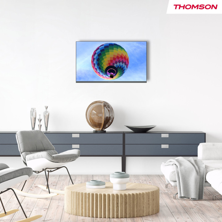 Телевизор THOMSON 32QG4S14, 32" FHD QLED 60Hz, ARM Cortex-A55 1.45GHz, 1.5GB RAM, 8GB Flash, Google TV - 2