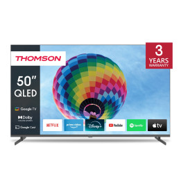 Телевизор THOMSON 50QG4S14, 50" QLED 4K UHD 60Hz, Google TV - 1