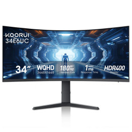 Монитор KOORUI 34E6UC, 34" UWQHD VA 165Hz, HDR400 - 1