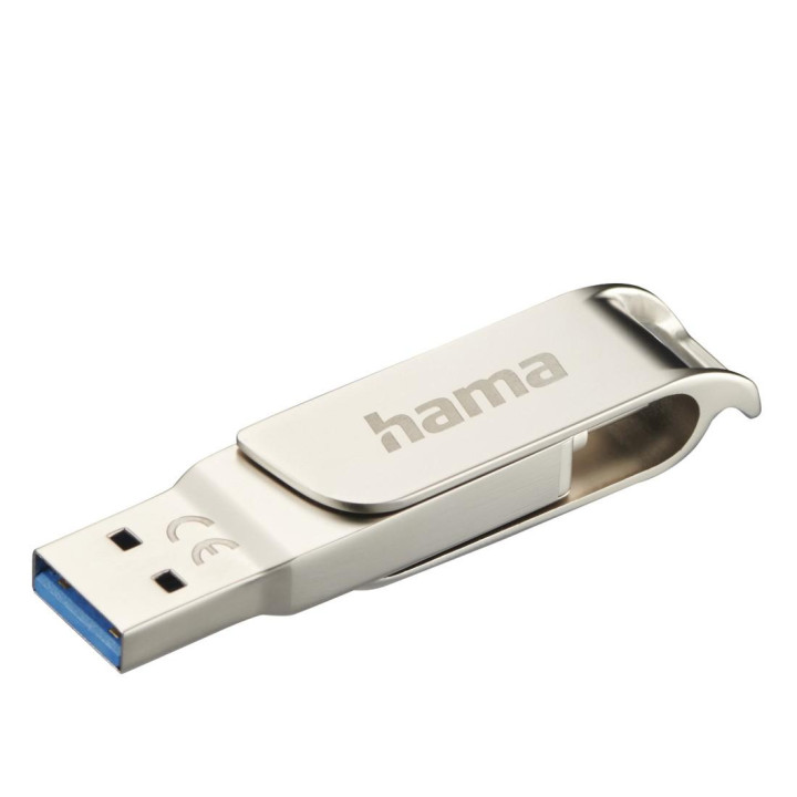 USB Flash Drive HAMA C-Rotate Pro, 128GB USB-C 3.1, 100MB/s - HAMA-182491 - 3