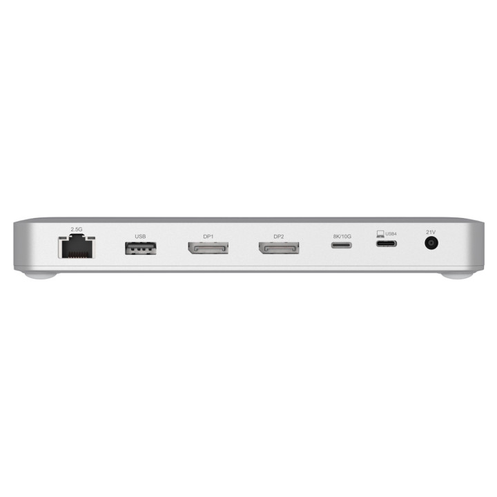 Докинг станция D-Link DUF-901, 9 порта(2x DP 1.4, 1x USB-C 4.0 с DP Alt Mode, 1x RJ45 2.5 Gbps, 1x USB-C 4.0, 1x USB-C 3.1, 2x U