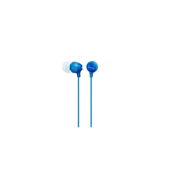 Слушалки Sony Headset MDR-EX15LP сини