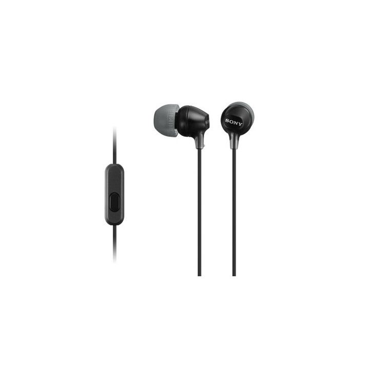 Слушалки Sony Headset MDR-EX15AP черни
