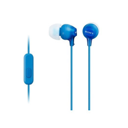 Слушалки Sony Headset MDR-EX15AP сини