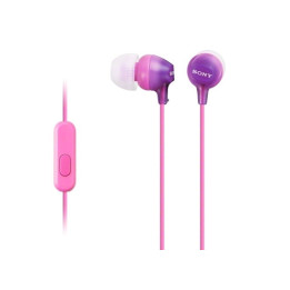 Слушалки Sony Headset MDR-EX15AP pink / розов