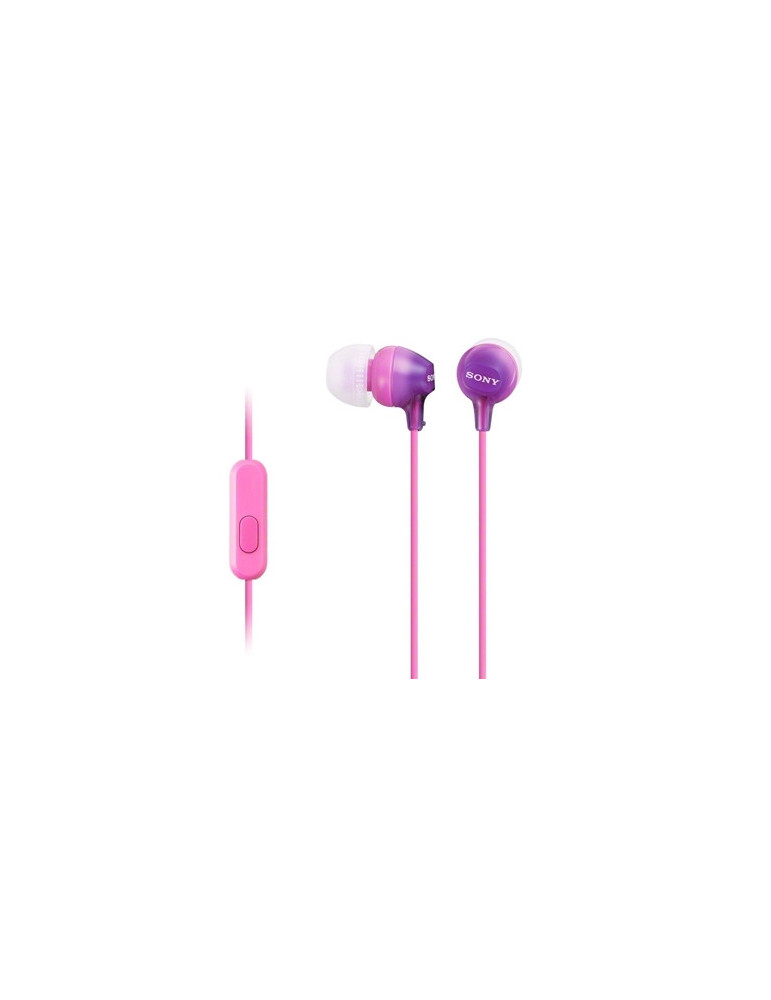 Слушалки Sony Headset MDR-EX15AP pink / розов