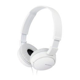 Слушалки Sony Headset MDR-ZX110AP бели