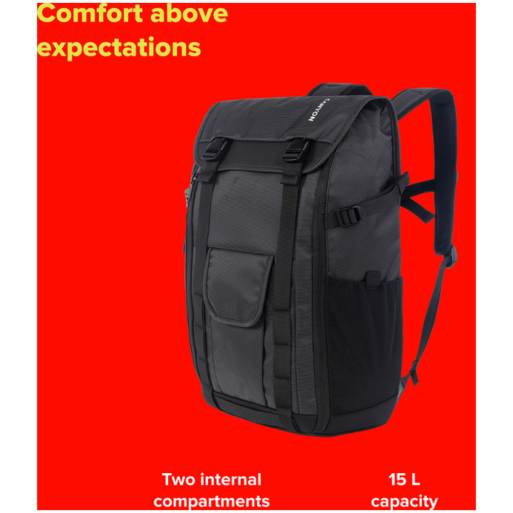 Раница за лаптоп Canyon BPA-5 за 15.6", черен - CNS-BPA5B1