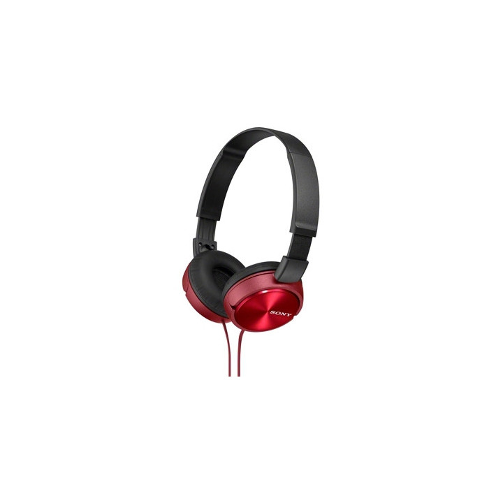 Слушалки Sony Headset MDR-ZX310 червени