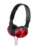 Слушалки Sony Headset MDR-ZX310 червени