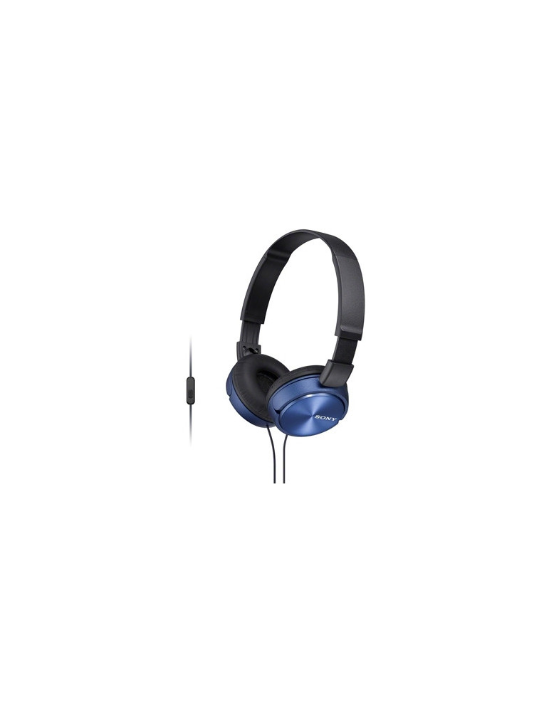 Слушалки Sony Headset MDR-ZX310AP сини