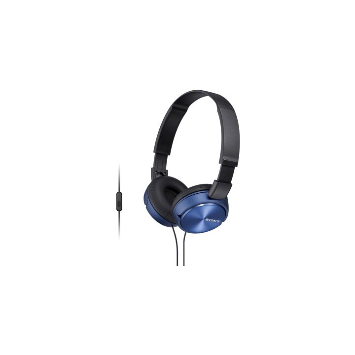 Слушалки Sony Headset MDR-ZX310AP сини