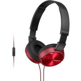 Слушалки Sony Headset MDR-ZX310AP червени