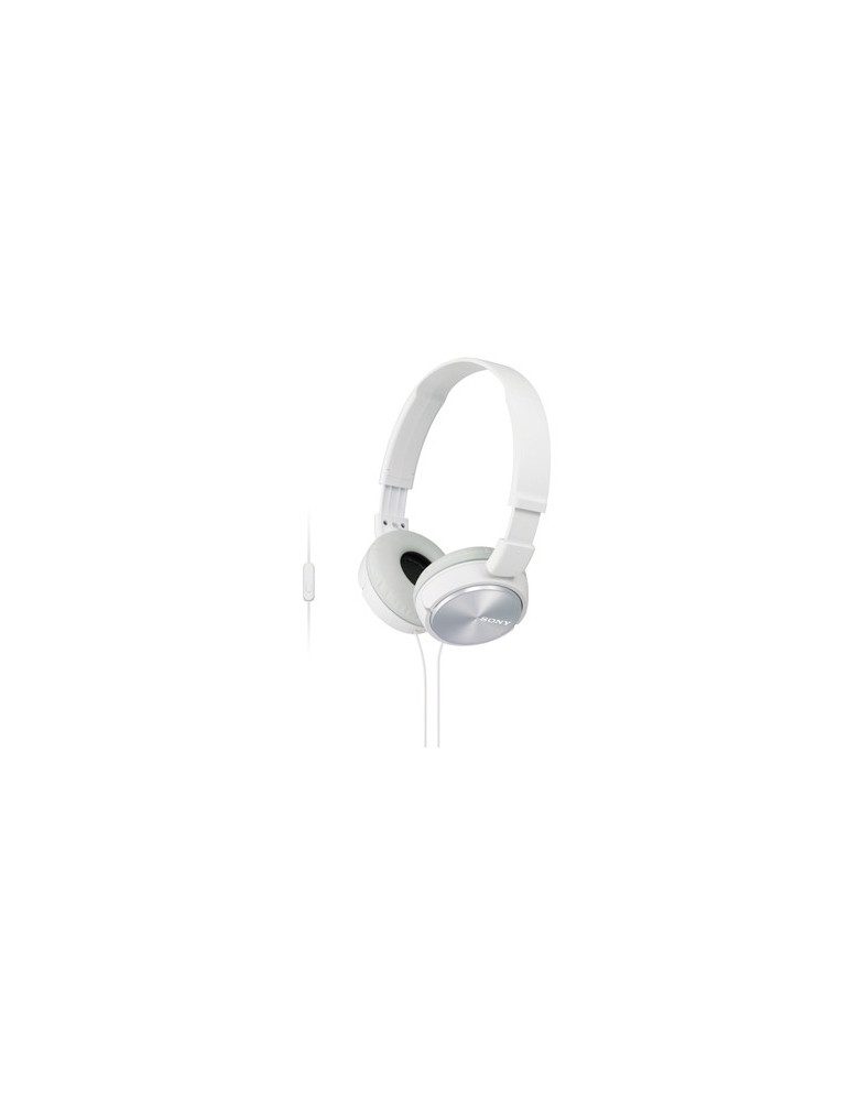Слушалки Sony Headset MDR-ZX310AP бели