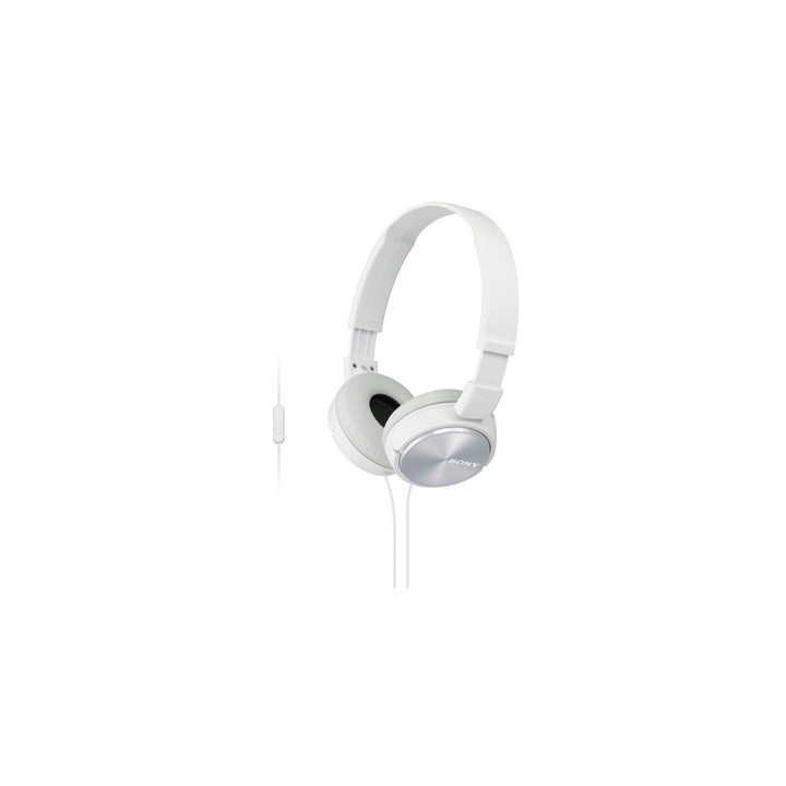 Слушалки Sony Headset MDR-ZX310AP бели