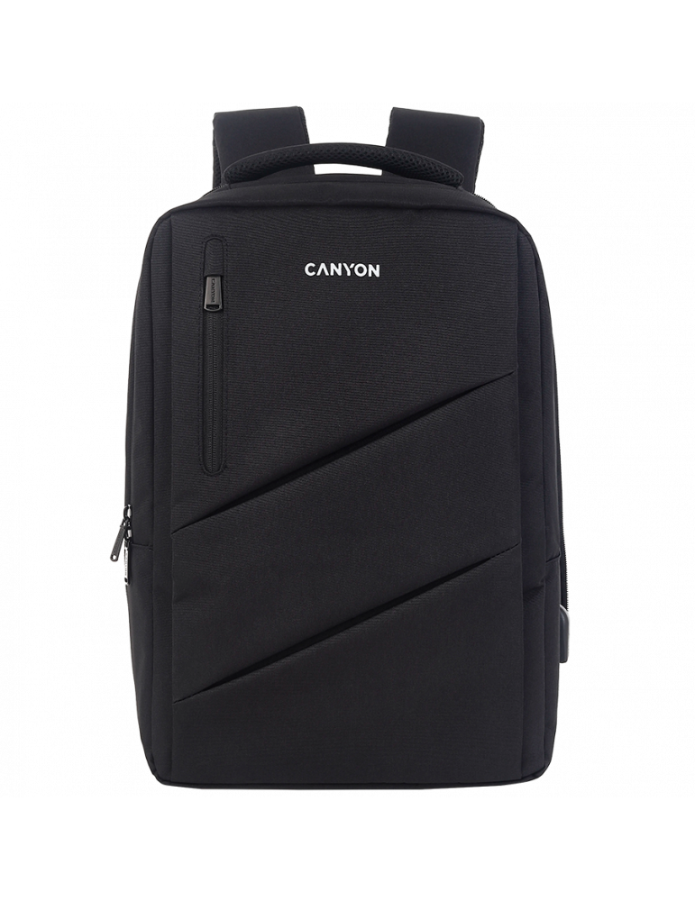 Раница за лаптоп Canyon BPE-5 за 15.6", черен - CNS-BPE5B1