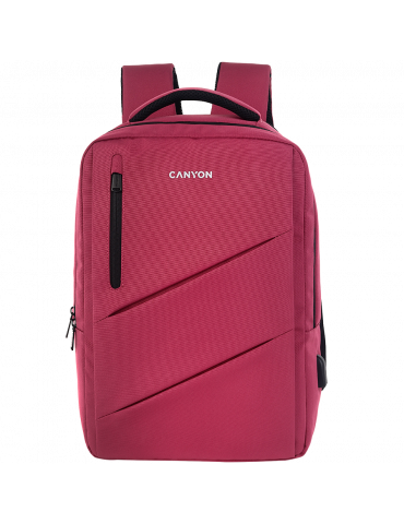 Раница за лаптоп Canyon BPE-5 за 15.6", червен - CNS-BPE5BD1