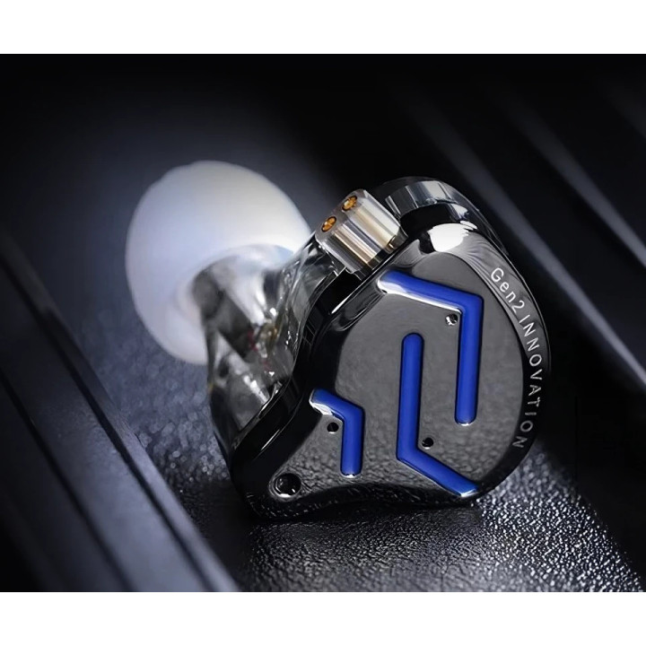 Професионални слушалки KZ ZSN Pro 2, In-Ear Monitor, 10mm динамичен драйвер, 108dB, Черни - 6.01.02.0277 - 6