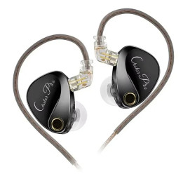 Професионални слушалки In-Ear Monitors KZ Castor Pro, 10mm двойни динамични драйвери, 103dB чувствителност, 16-22Ω импеданс, 3.5