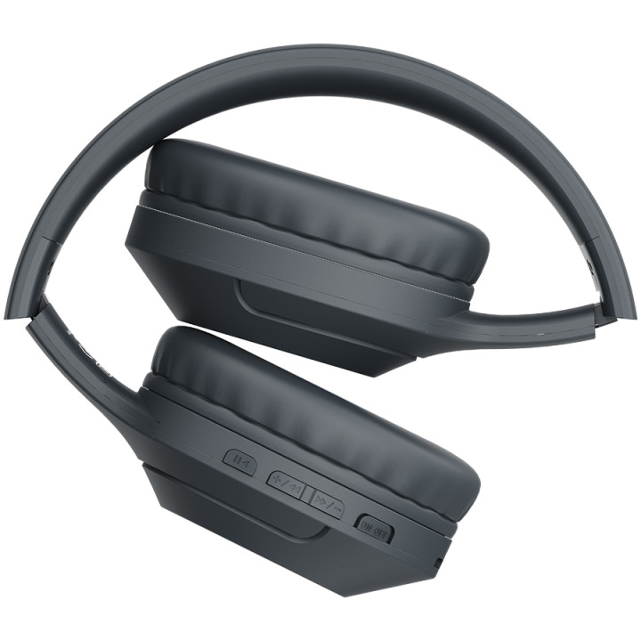 Bluetooth слушалки с микрофон Canyon BTHS-3, BT V5.1 JL6956, Dark grey - CNS-CBTHS3DG