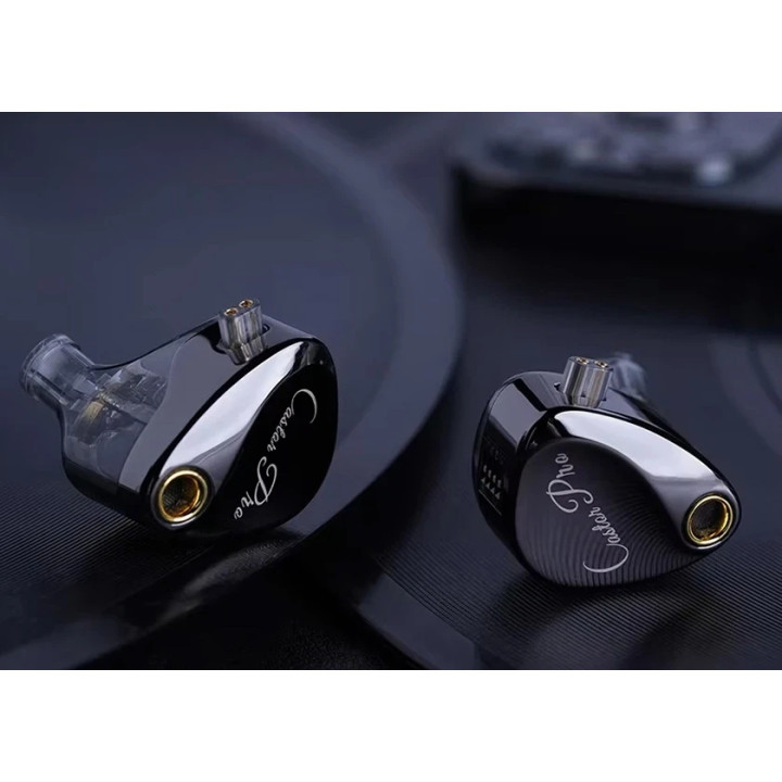 Професионални слушалки In-Ear Monitors KZ Castor Pro, 10mm двойни динамични драйвери, 103dB чувствителност, 16-22Ω импеданс, 3.5