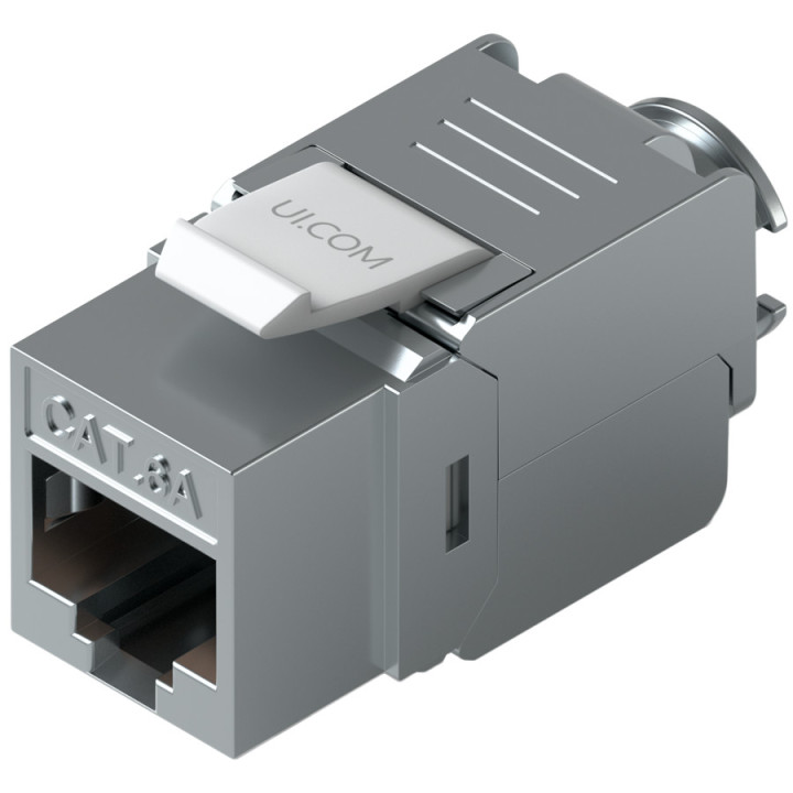 Keystone jack Ubiquiti UniFi UACC-Keystone-Jack-C6A, Cat6A,ToolLess, 12 броя в пакет - UACC-KEYSTONE-JACK-C6A - 1
