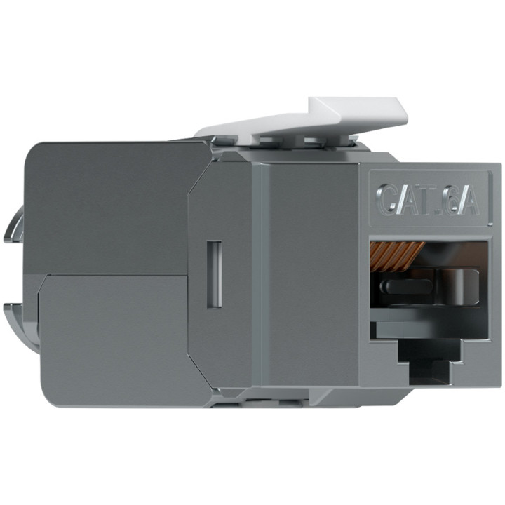 Keystone jack Ubiquiti UniFi UACC-Keystone-Jack-C6A, Cat6A,ToolLess, 12 броя в пакет - UACC-KEYSTONE-JACK-C6A - 2