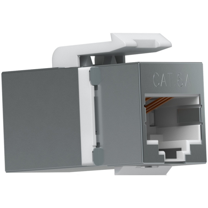Keystone jack Ubiquiti UniFi UACC-Keystone-Jack-C6A, Cat6A,ToolLess, 12 броя в пакет - UACC-KEYSTONE-JACK-C6A - 3