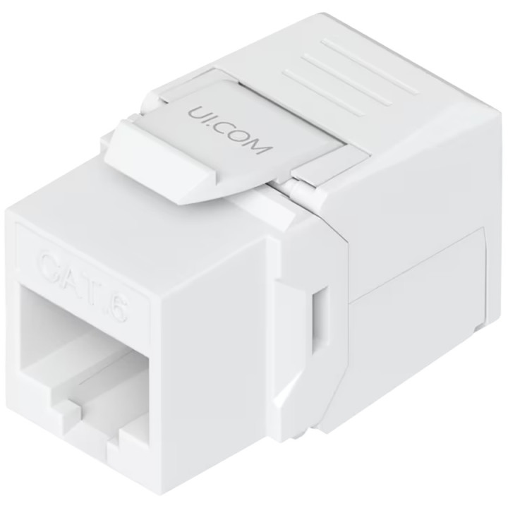 Мрежов адаптер Ubiquiti UniFi UACC-Keystone-Jack-C6, Cat6 Keystone Jack (12 бр.) - UACC-KEYSTONE-JACK-C6 - 1