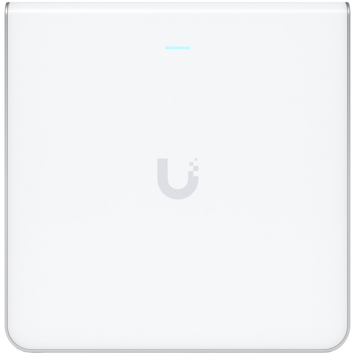 Безжична точка за достъп UBIQUITI U6 Enterprise In-Wall, Wi-Fi 6E, 10 ространствени потока, PoE+/PoE++, 4x GbE портове - U6-ENTE